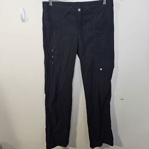 Athleta Mariposa Utility Hiking Cargo Pants 219042 Women's Black Size 4